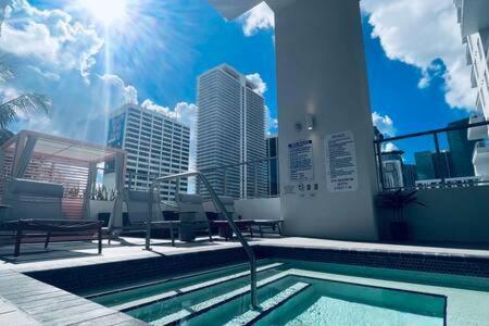 Heart Of Downtown Miami Studio Pool & Gym Apartment Ngoại thất bức ảnh