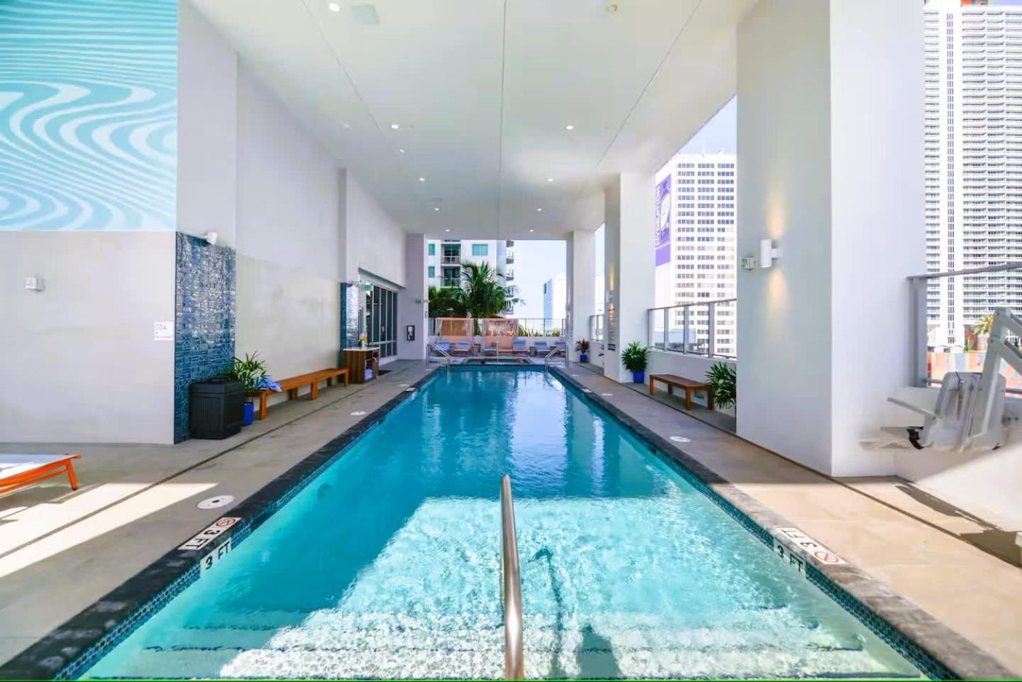 Heart Of Downtown Miami Studio Pool & Gym Apartment Ngoại thất bức ảnh