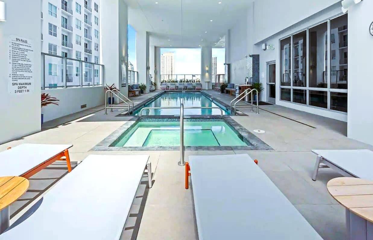 Heart Of Downtown Miami Studio Pool & Gym Apartment Ngoại thất bức ảnh